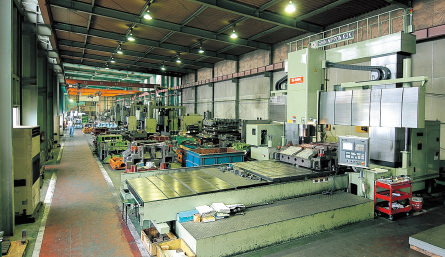 Interior of the Machine Factory in the Headquarters